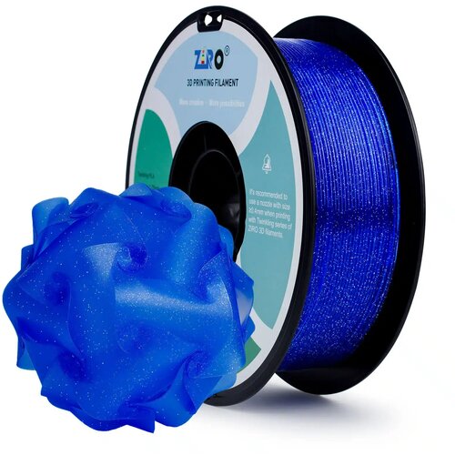 ZIRO Glitter Twinkling PLA filament 1,75 mm – Starry Blue Cene