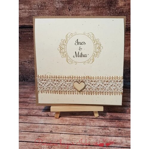  Poročna vabila ČIPKA PORČIP 105 Cene