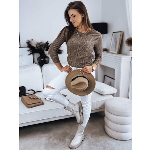 DStreet Women's sweater MIRA beige MY1828 Cene