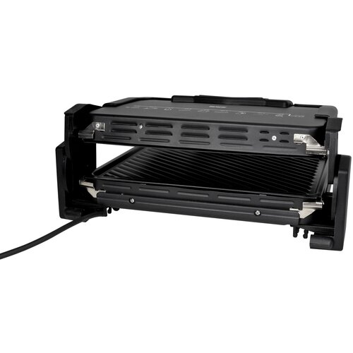 Silva KG2410 Kontaktni žar 1700 vatov, 2 termostata, mat crna Slike