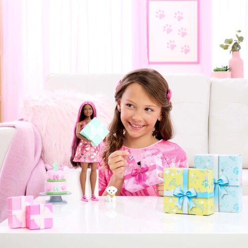 Barbie Party Unboxed set sa lutkom i dodacima Slike