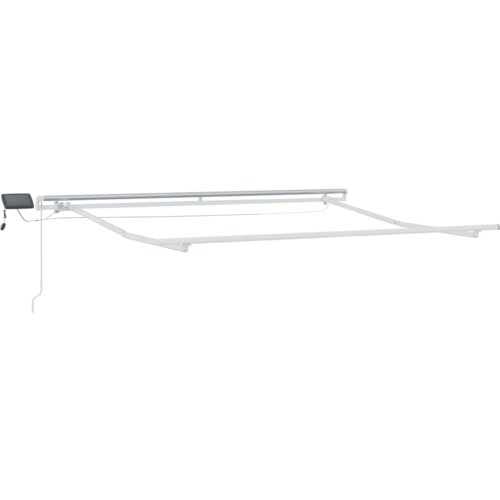 vidaXL Skrovita tenda with Višebojna 300 x 250 cm Tkanina Cene