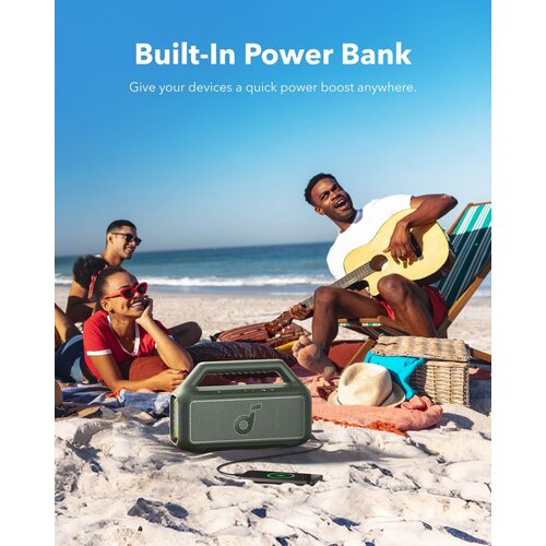 Anker Soundcore BOOM 2 prenosni Bluetooth zvočnik, zelen Cene
