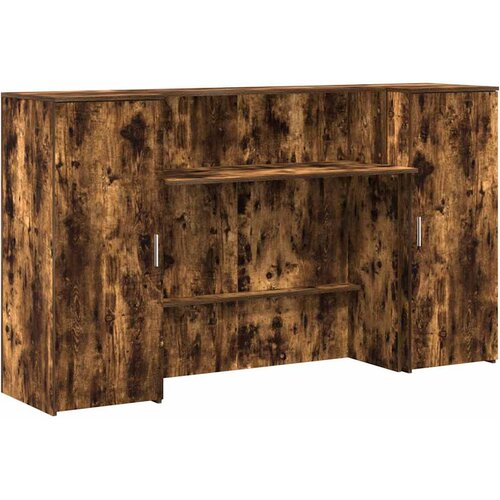  Recepcijski stol 180x50x103,5 cm od konstruiranog drva Slike