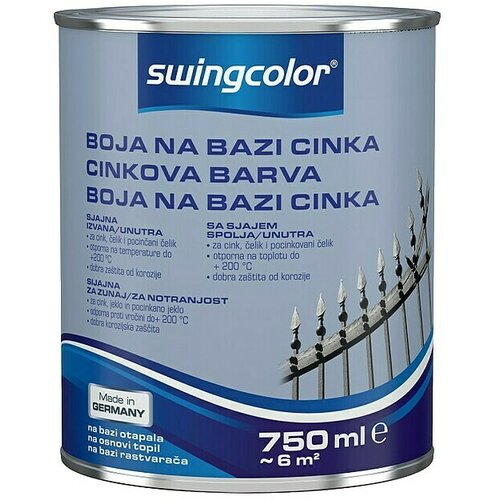 SWINGCOLOR Boja na bazi cinka (750 ml, Sjaj) Cijene