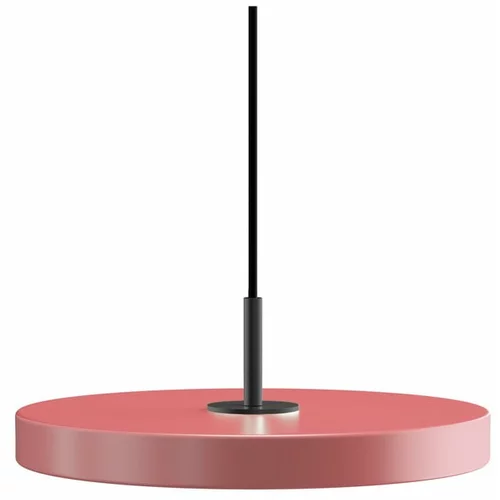 UMAGE Rožnata LED viseča svetilka s kovinskim senčnikom ø 31 cm Asteria Mini –