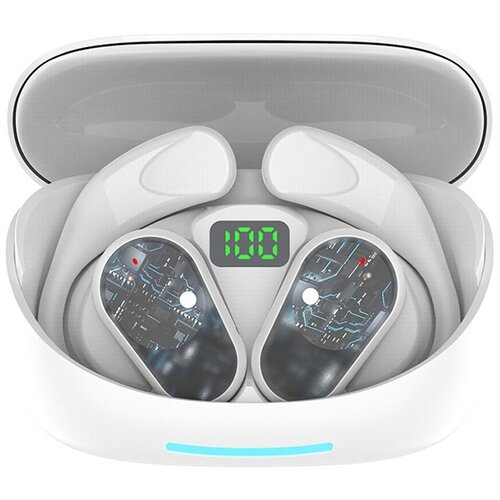 INF Brezžične Bluetooth slu&scaron;alke TWS z odprtim u&scaron;esom za dolgotrajno udobje White, (5000130059) Cene
