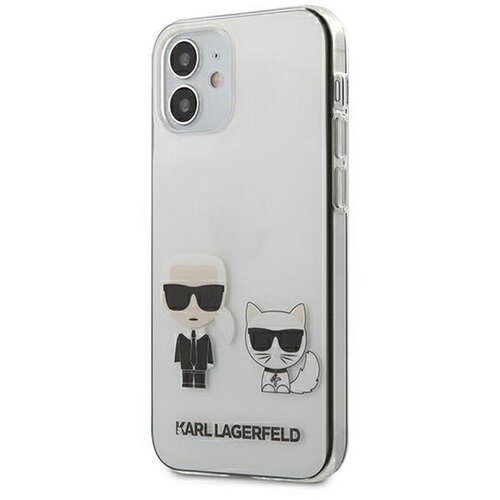  Maska za iPhone 12 mini (54) transparent Karl Lagerfeld Glasses Cat Cene