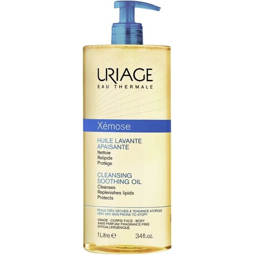Uriage Xémose Cleansing Soothing Oil pomirjajoče čistilno olje za obraz in telo 1000 ml Cene
