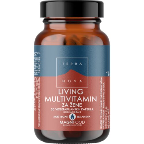 TERRA NOVA Living Multivitamin Za Žene, 50 Kapsula – Za Optimalno Zdravlje Cene