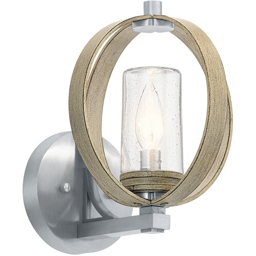 Elstead Lighting Elstead Kichler Grand Bank Zunanja moderna stenska svetilka, starinsko siva, IP44, (22099929) Cene