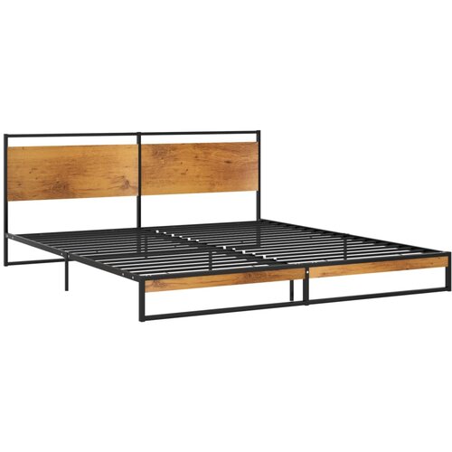  Okvir za krevet metalni 180 x 200 cm Slike