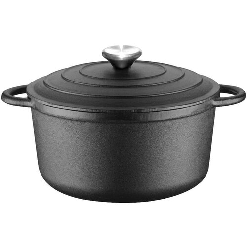Shumee LITOŽELEZNI LONEC 5,5L 26cm KRISBERG KS-2639, (21384580) Slike
