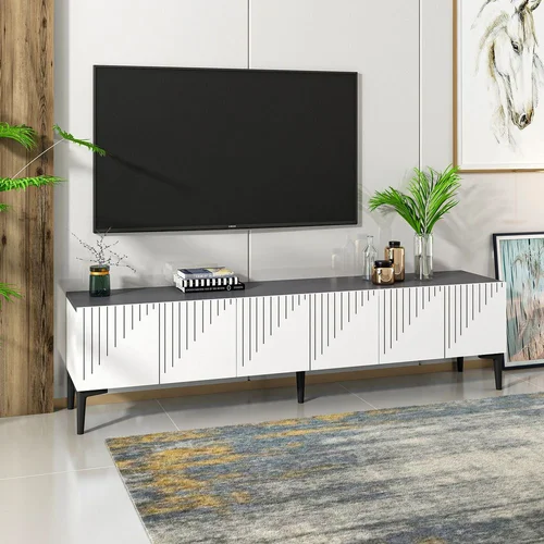 HANNAH HOME Artemis - White, Anthracite TV omarica, (20868416)