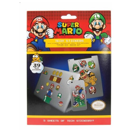 Pyramid International SUPER MARIO (MUSHROOM KINGDOM) TECH NALEPKE PYRAMID Cene