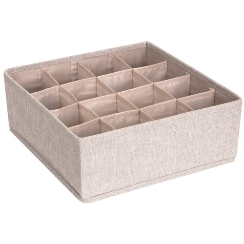 Bigso Box of Sweden Bež organizator predalov s 16 predali Predal Slike