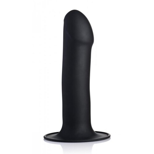 Squeeze-It Falični dildo, črn Slike