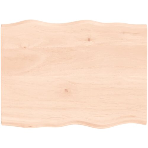 vidaXL Stolna ploča 80x60x2 cm netretirana hrastovina sa živim rubom Cijene