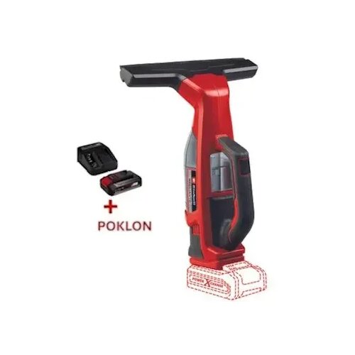 Einhell akumulatorski čistač prozora BRILLIANTO 3437100 + POKLON starter kit Power X-Change 18V 2.5Ah 4512097 Cene