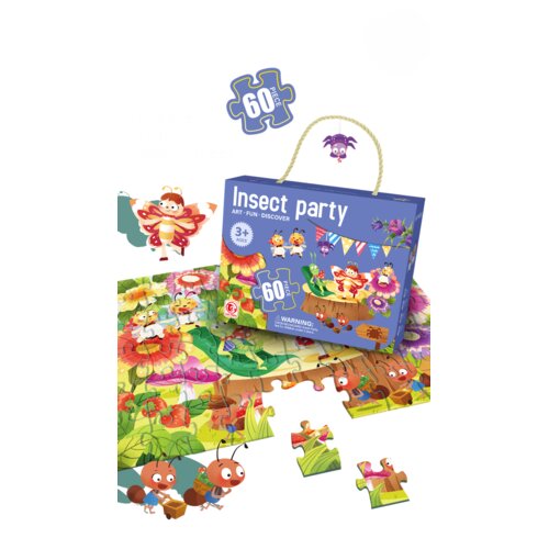 Merx Puzzle insekti &amp;ndash; 60 delova Slike