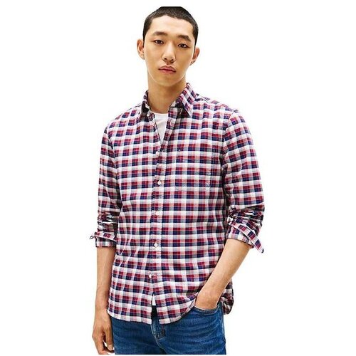 Tommy Hilfiger karirana mu&amp;scaron;ka ko&amp;scaron;ulja THMW0MW40465-0QJ Slike