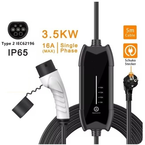  Punjač EVSE Type 2 -3,5 kW- sa kablom 5m No.3 Cene