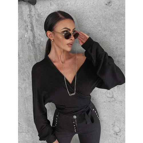 OLAVOGA Black blouse SUSIE 2023