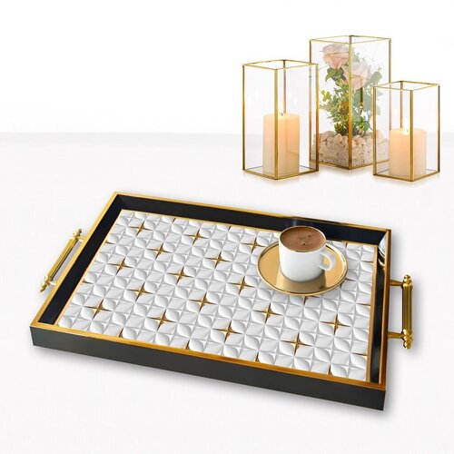 Aberto Design poslužavnik TPA9805 50 x 29 x 3,5 cm, &scaron;areni Cijene