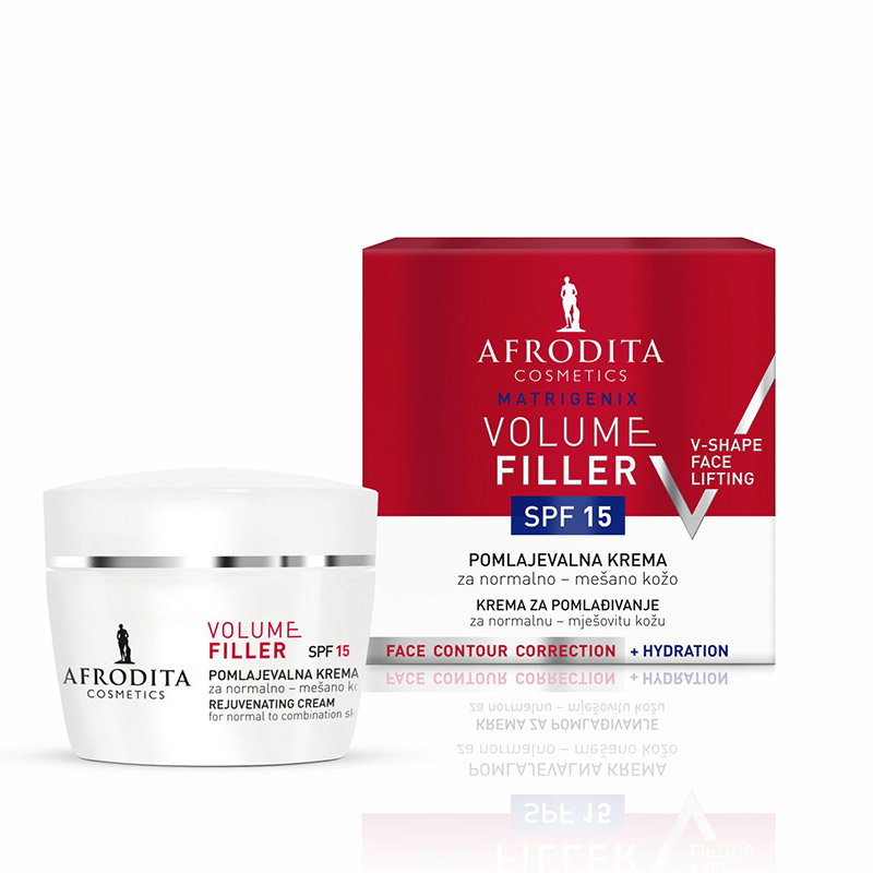Afrodita Cosmetics MATRIGENIX VOLUME FILLER Krema za normalnu, mje&scaron;ovitu kožu SPF 15 Cijene