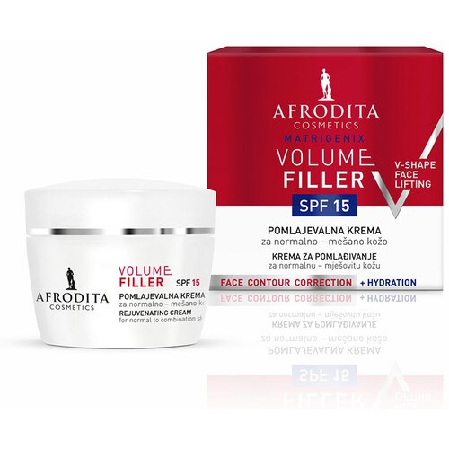 Afrodita Cosmetics Matrigenix Volume Filler Spf 15 krema za normalnu do mešovitu kožu 50ml Cene