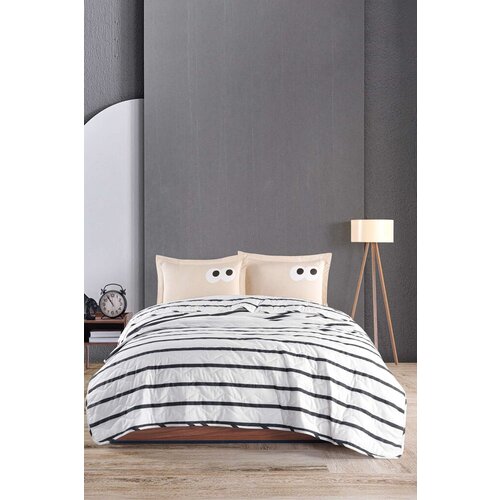 Lessentiel Maison Komplet posteljine Funny, 200x220 cm, Crno-beli Cene