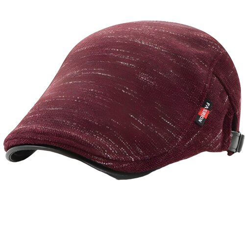 IZMAEL Moška baretka SE-22098 - Bordo Cene