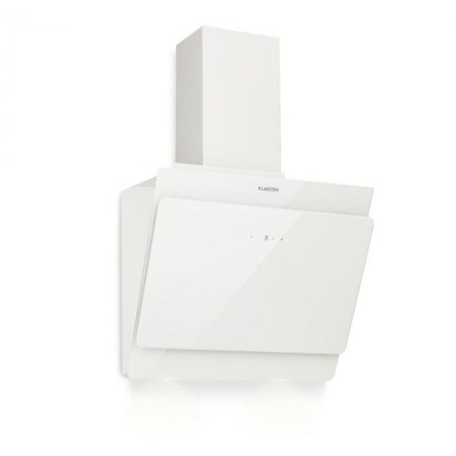 Klarstein Aurica 60, kuhinjska napa, 60 cm, 610 m³/h, LED, na dotik, steklo, bela Cene