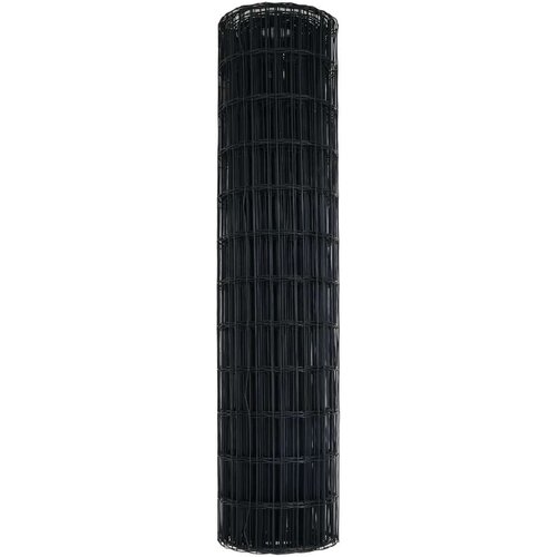 VidaXL Euro ograda Siva 1.4x10 m Čelik Slike