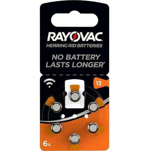 Rayovac ALKALNI BATERIJSKI VLOŽEK HA13 (PR48) BL/6 ZA SLU&amp;Scaron;NI APARAT Slike