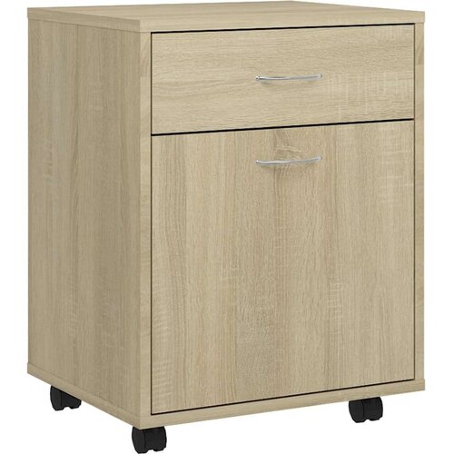 VidaXL Ormarić s kotačima boja hrasta sonome 45x38x54 cm od iverice Slike