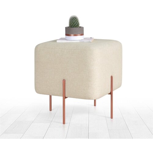 Balcab Home Kremno bel tabure Copper – Cene