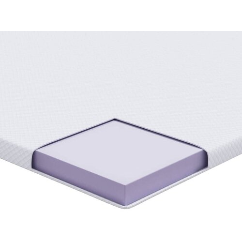  Nadmadrac od memorijske pjene 90 x 190 cm Thick Mekano Bijela Slike