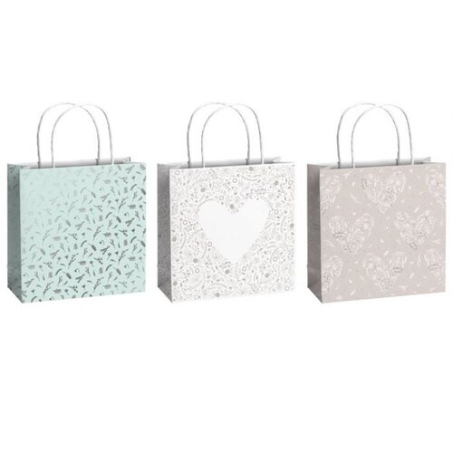  VREĆICE UKRASNE 20X20X8CM WEDDING STEWO 5100 99 SORTIRANO Cene