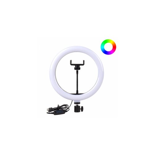 Selfie LED Ring light RGB color (10 in) + drzac za mobilni telefon Slike