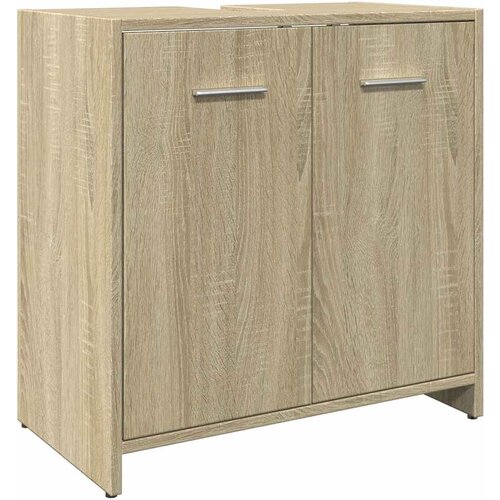 Maison Chic Omarica za umivalnik - Umivalniška omarica sonoma hrast 60x33x60 cm inženirski les, (21758971) Cene