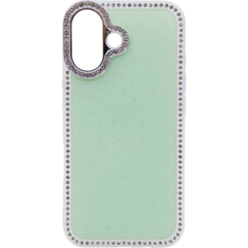 Chameleon Gumiran ovitek (TPUD) za Apple iPhone 16, zelen rob Cene