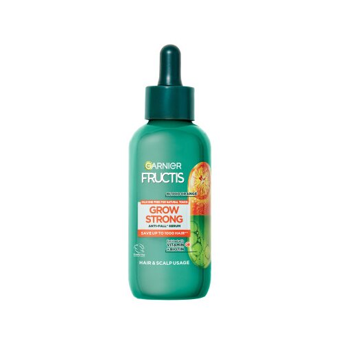 Garnier Fructis negovalni serum za lase - Grow Strong Blood Orange Serum Cene