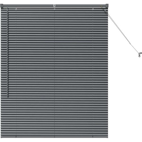 Venecijanski zastore Tamno siva 130 x 100 cm Aluminij Slike