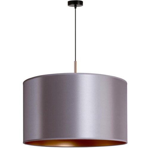  Duolla - Visilica na sajli CANNES 1xE27/15W/230V prečnik 50 cm srebran/bakren Cene