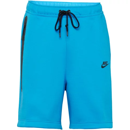Nike Sportswear Hlače nebeško modra / črna