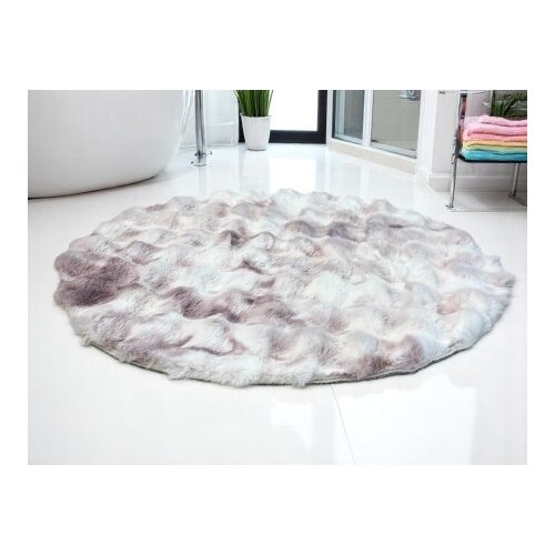  Okrugla prostirka za kupatilo &amp;ndash; fi 80 cm A2 ( VLK000183-rozeboja ) Slike
