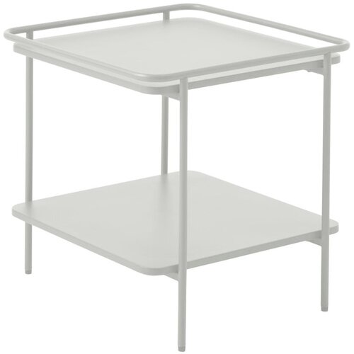 Unique Furniture Kovinska stranska mizica 45x45 cm Yuba – Cene