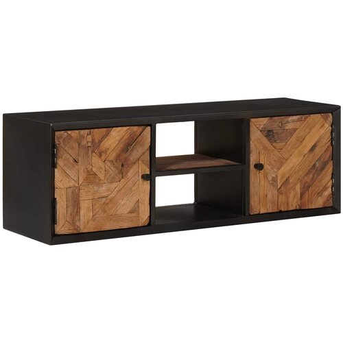  ormar s policom s pohranom s vratima 105 x 30 x 35 cm Slike