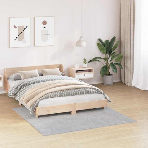  Protuklizni Shaggy Tepih Siva 160 x 160 cm PP Slike